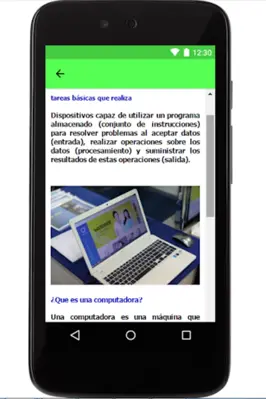 Curso de Computación Gratis android App screenshot 1